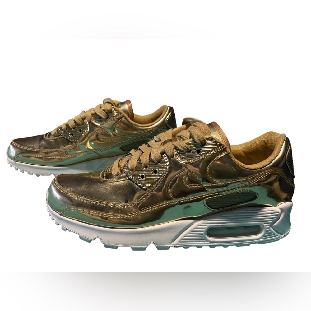 Air Max 90 'Metallic Pack - Gold' - Picture 2 of 4